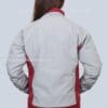Grey and Red Premium Ladies Softshell Jacket