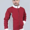 red-grey-and-white-man-jacket