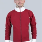 red-grey-and-white-man-jacket