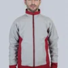 grey and red