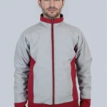grey and red