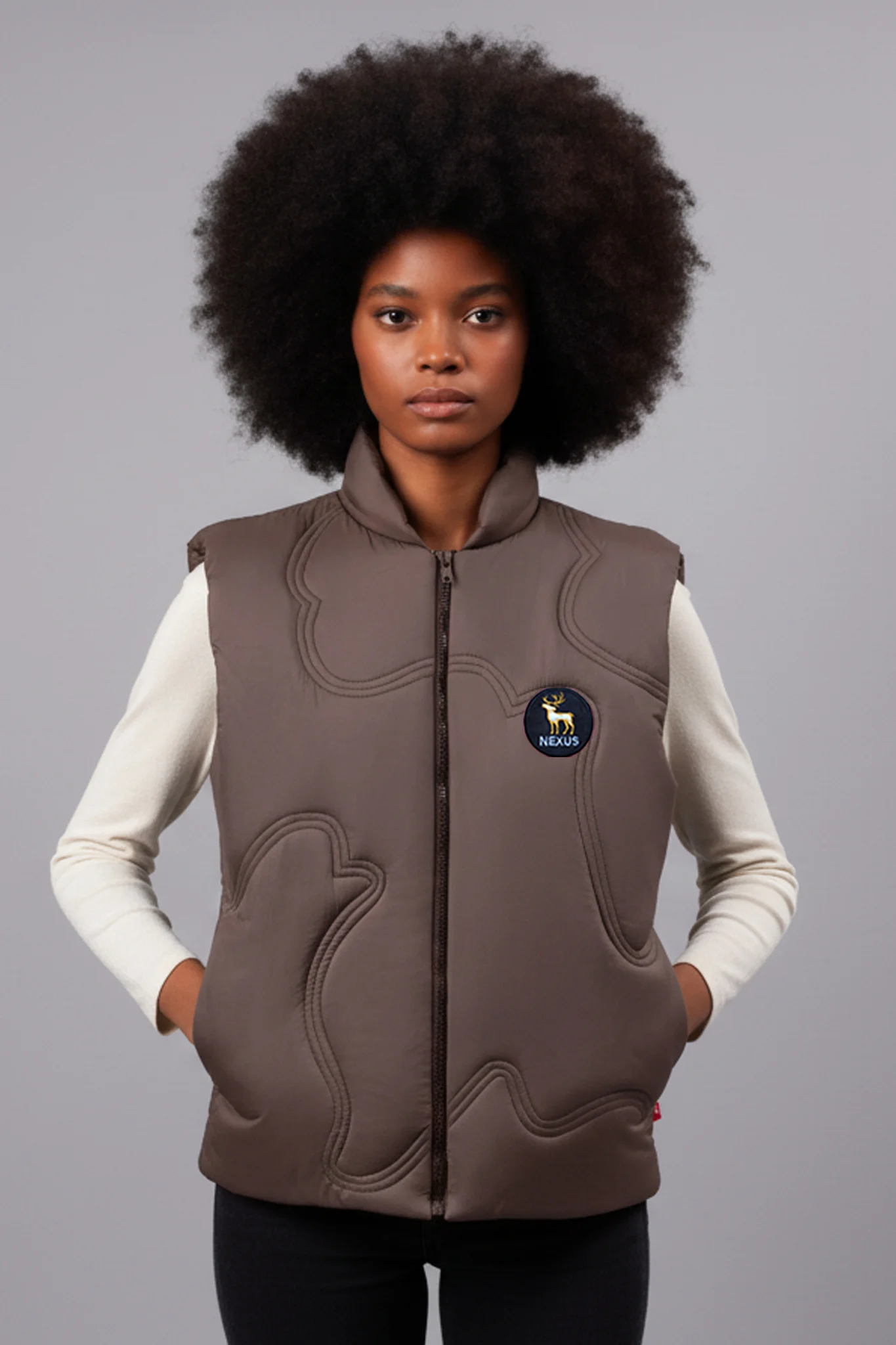 Brown Vest