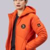 Coral Breeze Full Sleve Woman Puffer Jacket