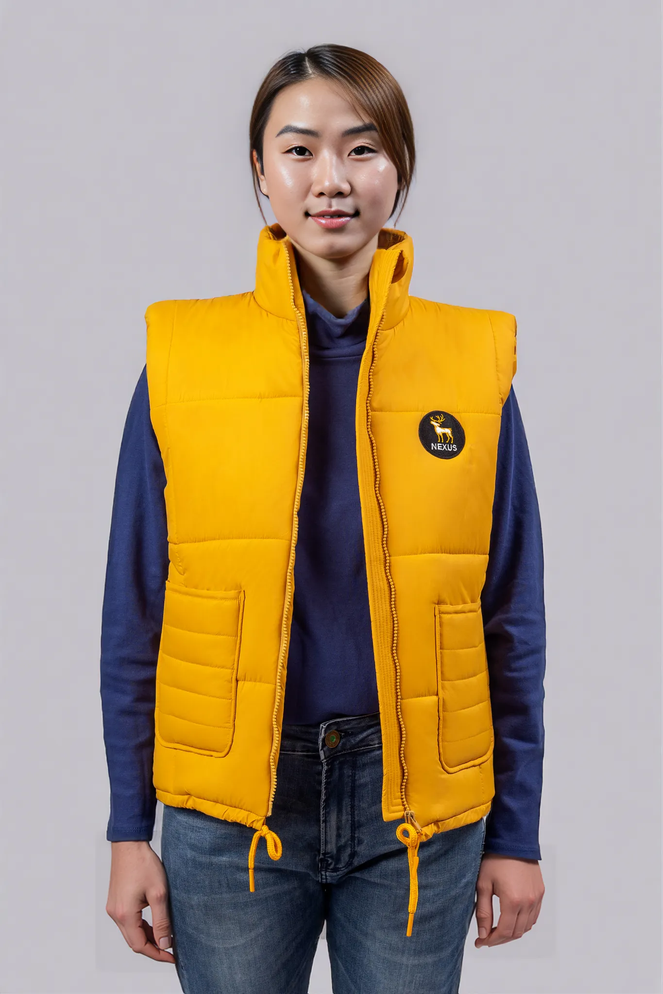 mustard-vest