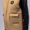 Beige Horizon Warm Vest