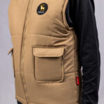 Beige Horizon Warm Vest