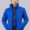 Sapphire woman puffer jacket