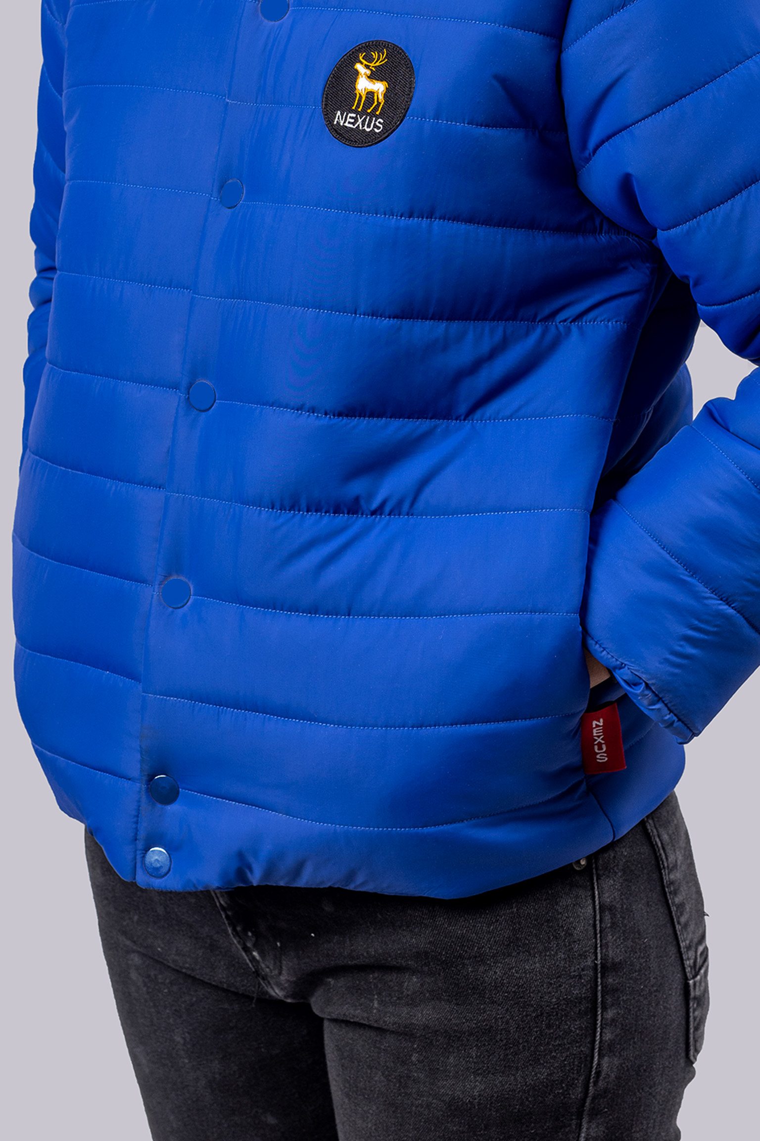 Midnight Blue Woman Puffer Jacket