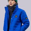 Midnight Blue Woman Puffer Jacket