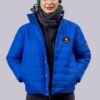 Midnight Blue Woman Puffer Jacket