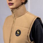 Beige Horizon Warm Vest