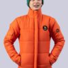 Coral Woman Puffer Jacket