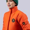 Coral Woman Puffer Jacket