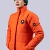 Coral Woman Puffer Jacket