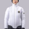 White Winter Bliss Woman Puffer Jacket