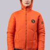 Coral Breeze Full Sleve Woman Puffer Jacket