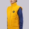 Mustard Glow Puffer Jacket