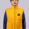 Mustard Glow Puffer Jacket