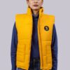 Mustard Glow Puffer Jacket