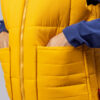 Mustard Glow Puffer Jacket