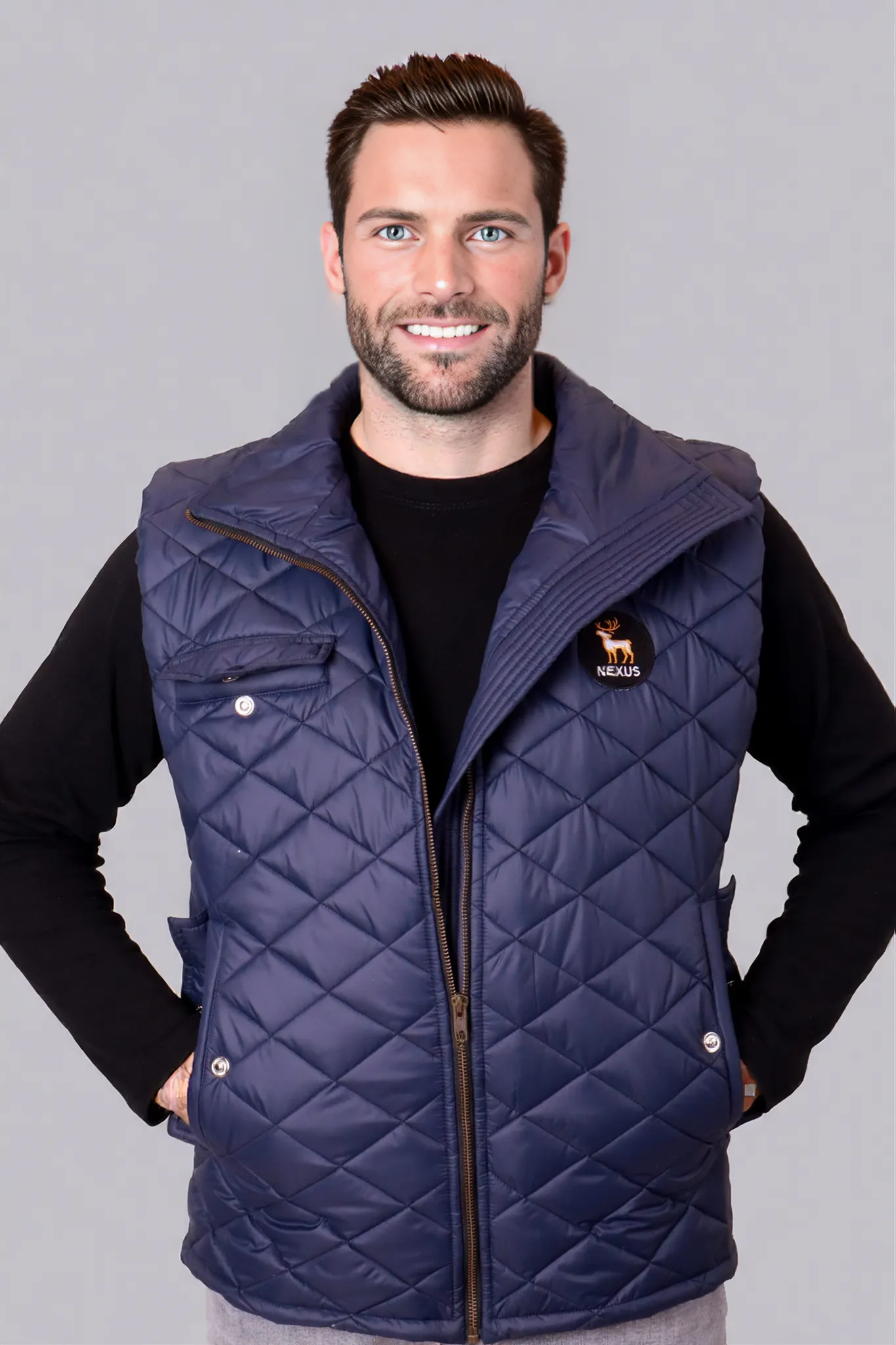 quilted-blue-sleeveless-vest