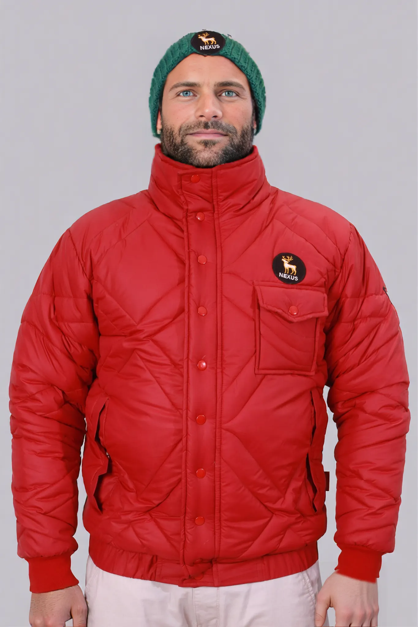 quilted-red-full-sleeve-jacket-with-ribbed-cuffs