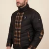 black-full-sleeve-jacket-with-yellow-check-accents