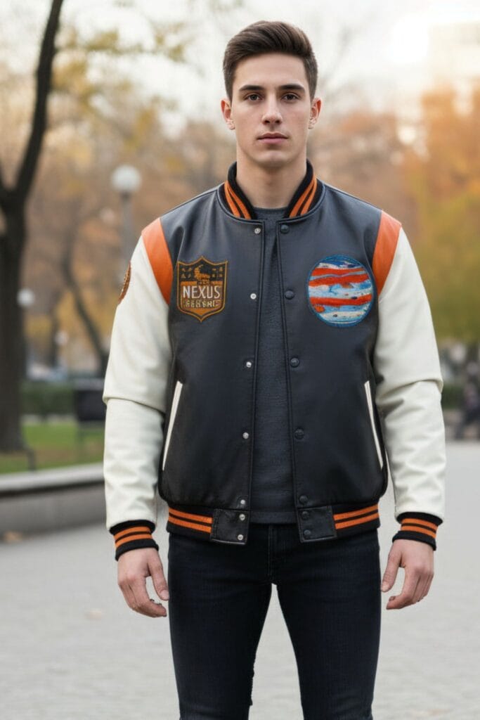 Custom Varsity Jackets Wool & Leather
