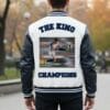 Custom Blue & White Varsity Jacket