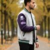 Custom Halloween Varsity Jacket - Jack-o'-Lantern & Honeybee