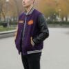 Custom Orange & White Varsity Jacket