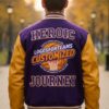 Custom Orange & White Varsity Jacket