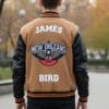 Heritage-Tan-Melton-Wool-Varsity-Jacket-with-Cowhide-Sleeves
