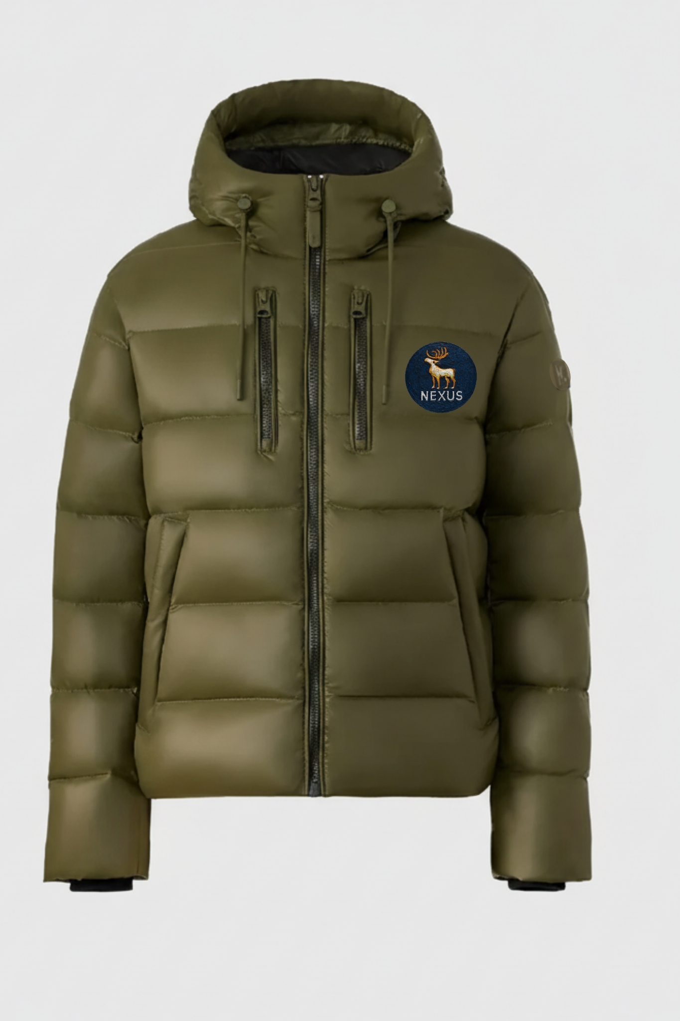 Nexus Alpine Green Hooded Puffer