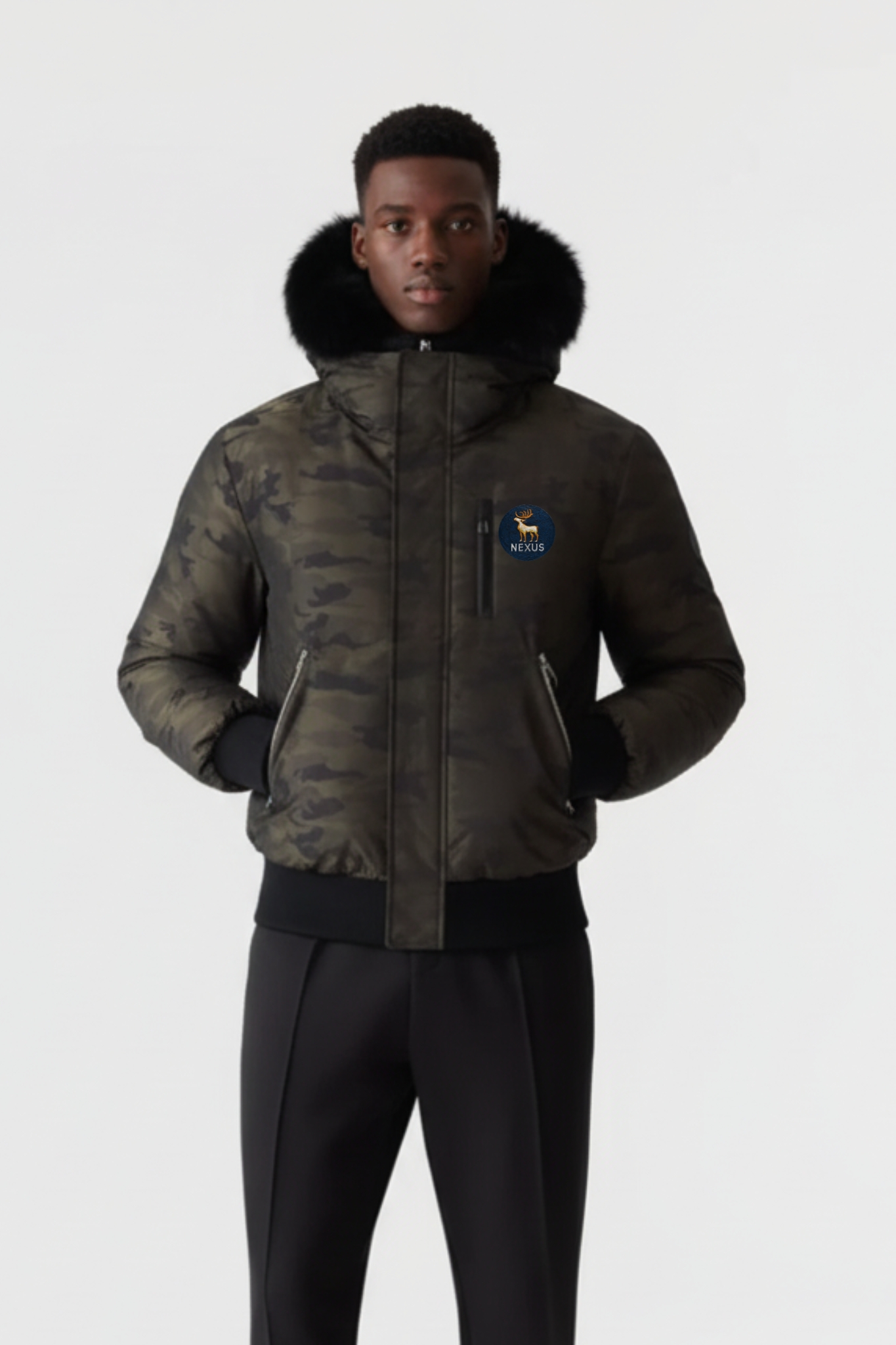 Nexus Camo flauge Puffer Jacket