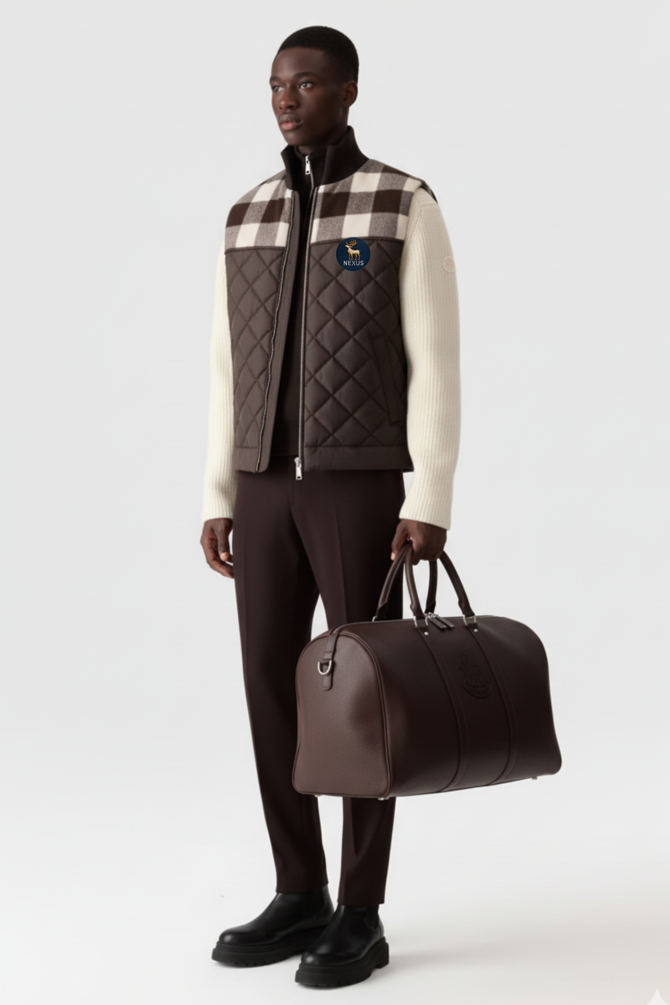 Nexus Check Mate Puffer Jacket - Image 2