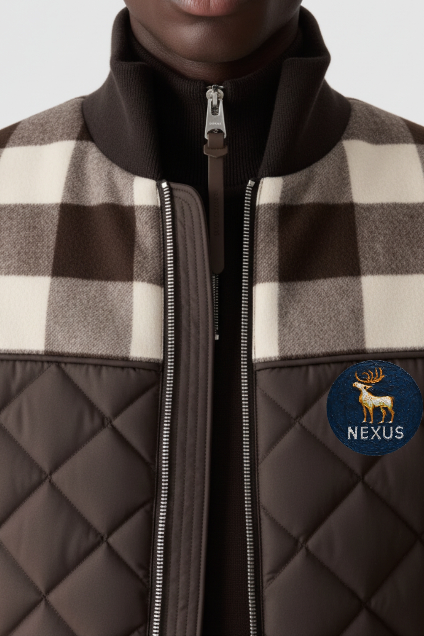 Nexus Check Mate Puffer Jacket - Image 5