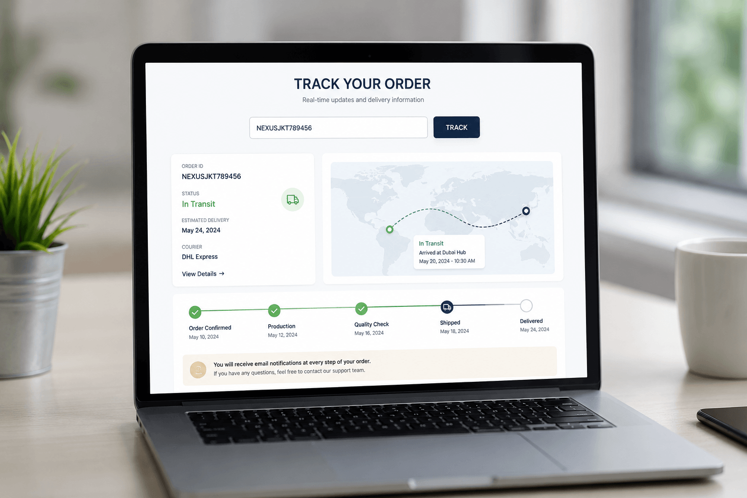Order Tracking