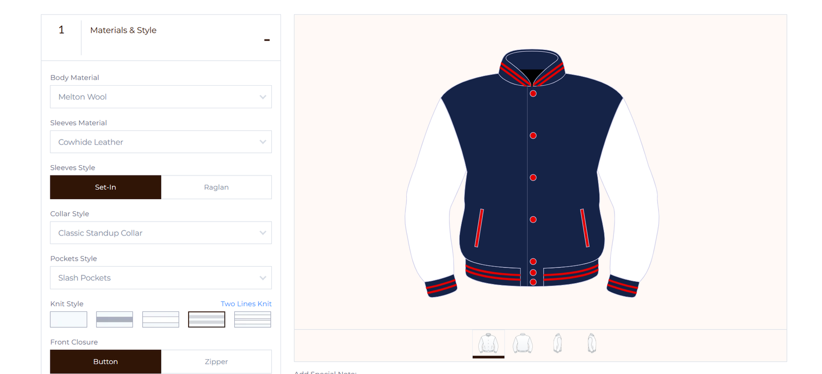 Jacket Builder
