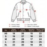 Maximalist Royal Varsity Jacket 32oz Wool Melton & Lambskin Leather Heavy Embroidered Streetwear Bomber Coat Custom Logo OEM view 6